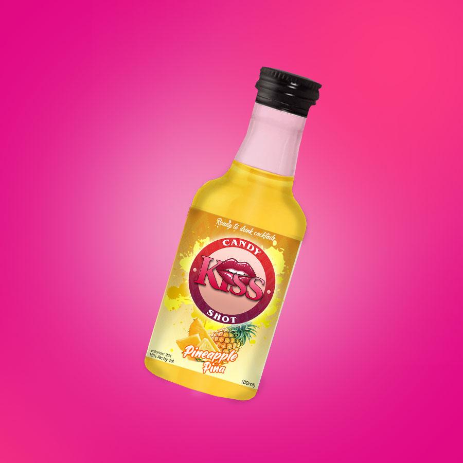 Pineapple Kiss Candy Shot